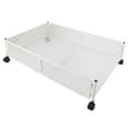 thumbnail image 1 of Under Bed Storage with Wheels, Under Bed Storage Containers, Metal Foldable Under Bed Drawer, Underbed Storage for Clothes, Shoes, Blankets, 1 of 7