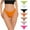Beige, variant on Sakmal Womens Panties Cheeky Butt Lifting Thong Panties Beige Soft Underwear for Women L