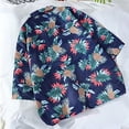 thumbnail image 4 of SOOMLON Mens Hawaiian Shirts Short Sleeve Casual Button Down Tropical Beach Shirt Vacation Shirt XL, 4 of 4
