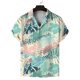 thumbnail image 3 of Camisas florales para hombre 2024, camisas casuales frescas de verano con estampado 3D, camisas de playa hawaianas, camisas de manga corta con solapa, blusas de calle, ropa para hombres y mujeres, 3 of 5