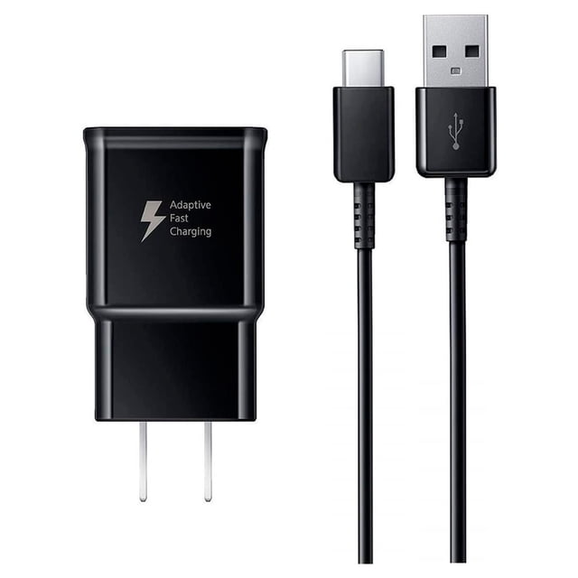 Cargador USB-C de carga rápida de 15 W compatible con Samsung S10