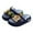 Dark Blue, variant on SUYIDA Boys Comfortable Open Toe Slippers For Toddlers Kids Indoor Outdoor Casual Wear Spring Summer Garden Pool Beach