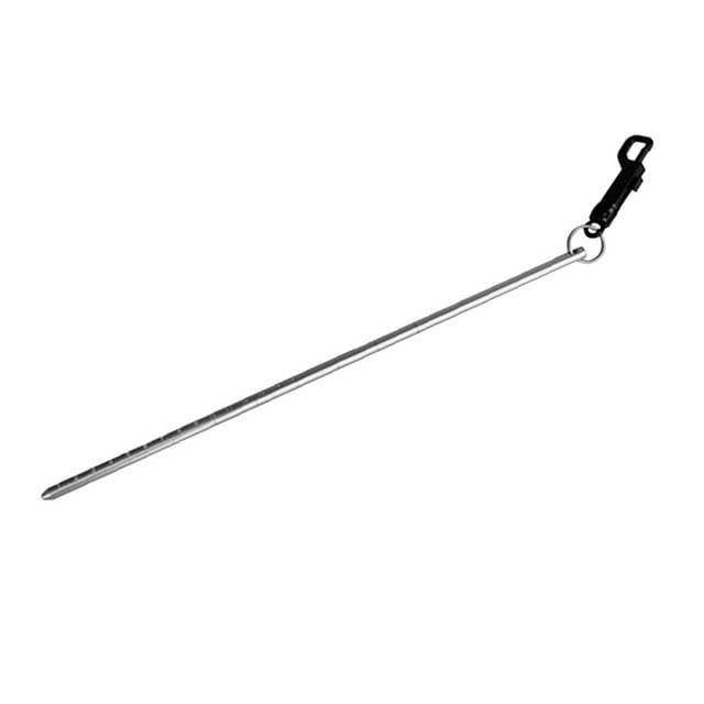Scuba Diving Stick Pointer Rod Underwater Shaker Noise Maker + 15cm Measurement - Gray