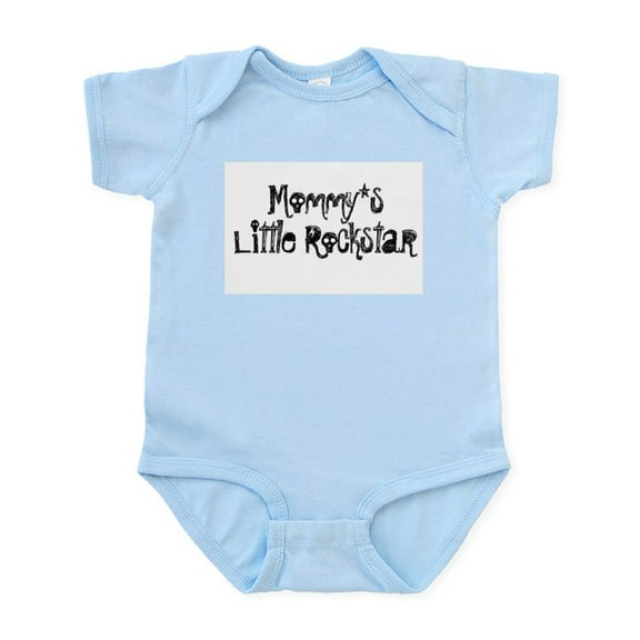 CafePress - Mommy's Little Rockstar Infant Bodysuit - Baby Light Bodysuit, Size Newborn - 24 Months