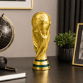 thumbnail image 6 of 2026 Soccer Tournament Gold 5" Championship Style Trophy, Desk Display Decoration and Sports Bar Display Essentials, Stadium Collectibles, Tailgate Souvenirs, Fan Merch and Event Giveaways, 6 of 6