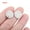 16mm 20pcs, variant on Stainless Steel Round Stamping Disc Charms Dog Tags Charms Pendants Beads Craft-20.5mm 10pcs