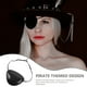 thumbnail image 5 of KAKOWELY 6 parches de pirata para ojos, máscara elástica ajustable para un solo ojo para fiesta de Halloween., 5 of 5