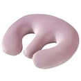 thumbnail image 2 of Serenable Breast Pillow Massage Table Rest Pillow Body Relaxing Comfortable SPA Massage Chest Cushion Hollow Pillow for Travel Sleeping Violet, 2 of 9