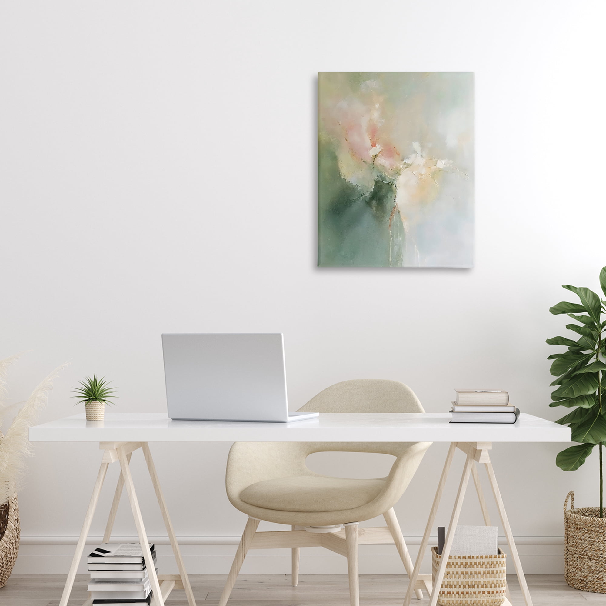 Stupell Industries Ethereal Brushwork Abstraction Canvas Wall Art, design by Riley B