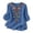 Blue Blouses, variant on 3/4 Sleeve Embroidered Tops for Women Boho Cotton Linen Shirts Plus Size Peasant Gauze Blouses Casual Bohemian Tunic Beige Blouses L