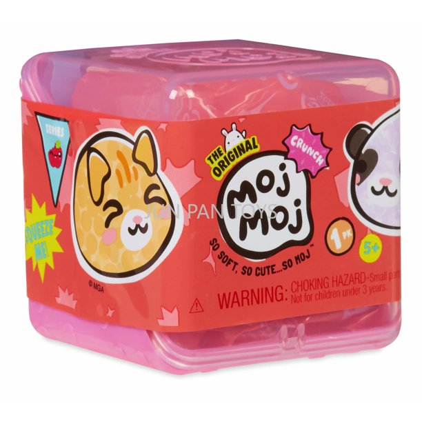 El original Moj Moj Crunch, coleccionable, sorpresa crujiente, bolsa misteriosa, figuras suaves y tiernas, juguetes para niños, regalo de cumpleaños