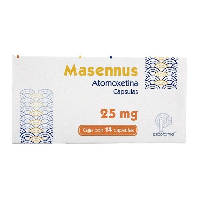 Masennus 25 mg 14 cápsulas