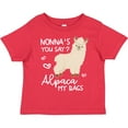 thumbnail image 3 of Inktastic Nonna's You Say Alpaca My Bags Boys or Girls Toddler T-Shirt, 3 of 5