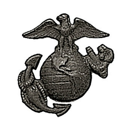 USMC Globe and Anchor Pin-On Insignia USA Made Subdued