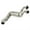 Silvery, variant on Motorcycle Exhaust System Exhaust Pipe For Yamaha MT07 FZ07 Motorcycle Accessories Exhaust Link Front Section