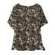 thumbnail image 4 of Camisetas de Manga Corta para Mujeres, Camiseta de Cuello Redondo Impresa de Moda, Primavera Y Verano Casual, 4 of 9