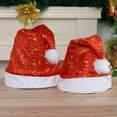 thumbnail image 5 of Happy Date Christmas Hat, Xmas Hat Holiday for Adults Unisex Santa Hat For Party Supplies, 5 of 8