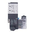thumbnail image 3 of Risegun Válvula Solenoide Neumática Interruptor De Aire Eléctrico 2 Posiciones 5 Vías AC 220V PT1/4 para Control, 3 of 8