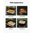 thumbnail image 6 of KFFKFF Rectangular Pizza Stone, 20 x 14 x 0.67 in, Heat-Resistant Cordierite Baking Stone with Scraper, Ideal for Oven, Grill, Bread, and Pizza Baking, 6 of 9