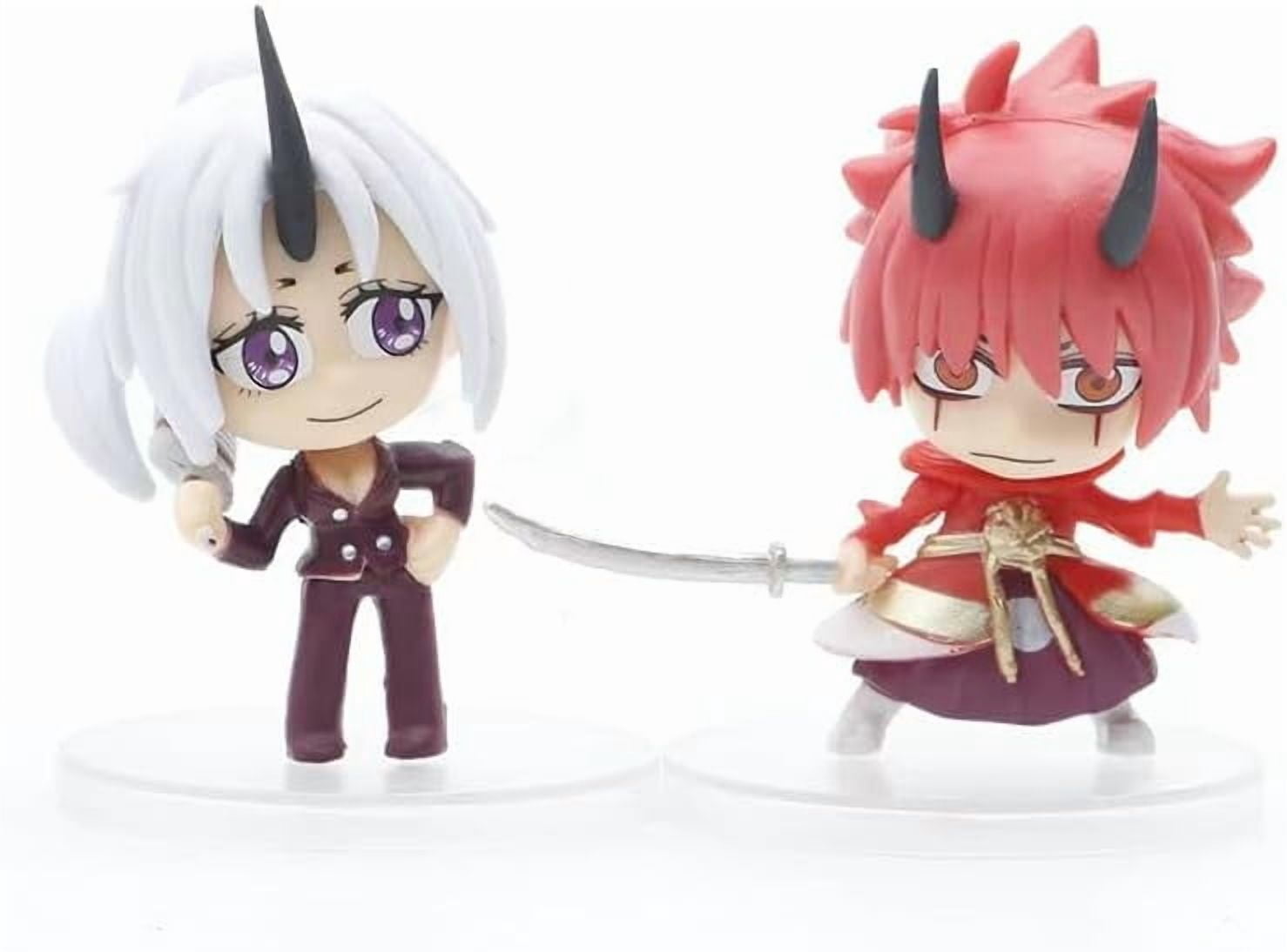 Newly Slime Figure Q Version Standing Slime Action Figures 8cm/3.1inch Handmade PVC Character Statue Decoration for Anime Fans Gifts