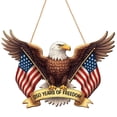 thumbnail image 5 of U.S. 250th Anniversary Door Sign, 1776-2026 Patriotic Wood Hanging Ornament, Independence Day Welcome Wreath for Front Door, America's 250 Year Heritage Gift, 5 of 7