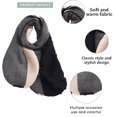 thumbnail image 3 of Bufanda para Mujer Chales y Abrigos de Pashmina Grandes Bufanda Manta para Vestido de Noche Cálido Viaje Diario Oficina, 68 cm * 200 cm, 3 of 7