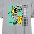 thumbnail image 3 of Peanuts - Sally Ice Cream Pink Garment - Juniors Ideal Flowy Muscle T-Shirt, 3 of 6