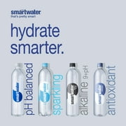 smartwater vapor distilled premium water bottles, 1 Liter, 15 Pack