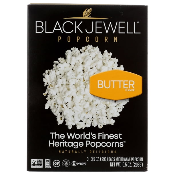 Black Jewell Microwave Popcorn Butter, 10.5 Oz