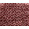 thumbnail image 4 of oneOone Georgette Viscose Red Fabric Geometric Bandhani Sewing Craft Projects Fabric Prints By Yard 42 Inches Wide, 4 of 4