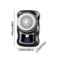 thumbnail image 3 of Danhjin Mini Shavers MINI Portable Razors Travel LED Digital Display Rechargeable Men's Razors Portable Car Electrical Razors Kitchen Appliances, 3 of 8