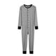 thumbnail image 1 of KIHOUT Liquidación de tallas grandes para mujer, pijama de una pieza con botones a rayas para adultos, ropa de dormir suave de manga larga, conjunto de pijama para mujer, ropa de estar por casa de, 1 of 4