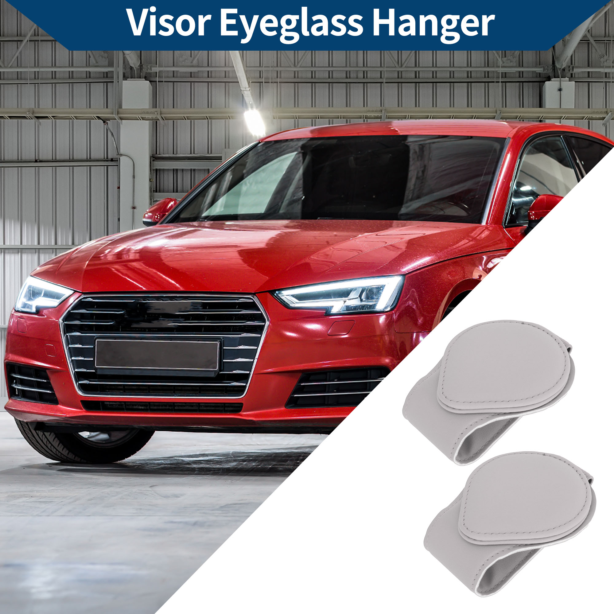 Unique Bargains Car Sun Visor Sunglasses Holder Eyeglasses Clip Magnetic for Car SUV Truck