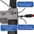 thumbnail image 5 of Square Tube Metal Frame Connectors, Screw Down Foot; 4 Pack; 1-Inch, Multi-Angle Joint System for DIY Construction and Custom Frames (Screw Down Foot), 5 of 8