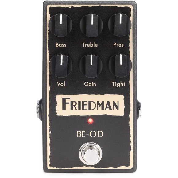 Pedal de Efectos de Guitarra Friedman Amplification BE-OD Overdrive