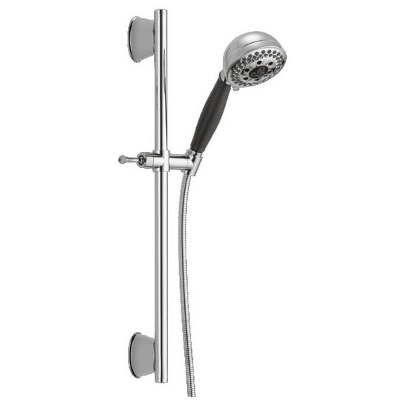 Delta: H2Okinetic 5-Setting Slide Bar Hand Shower