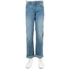 RAW X Boy's Skinny Fit Stretch Jeans with Green Neon Tape, Fashion Rips Destroyed Distressed Washed Denim Jean Pants for Boys
