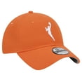 thumbnail image 3 of Unisex New Era Orange WNBA Core Logo 9TWENTY Adjustable Hat, 3 of 5