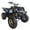 Blue/Blue, variant on X-Pro Brand New 200cc Gas ATV, with Automatic Transmission w/Reverse 23"/22" Aluminum Rim Wheels