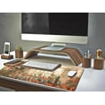 thumbnail image 6 of Cute Plant Lover Desk Mat Cozy Mouse pad Beige, XXL Large Extended Earthy Brown Green Aesthetic Floral Mousepad Gaming Desk Pad, Big Laptop Keyboard and Mouse Mat with Stitched Edges 31.5x15.7 in, 6 of 6