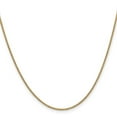 thumbnail image 2 of 14K Yellow Gold Cable Chain Styles Necklace 1.4 mm Round 16 inch, 2 of 4