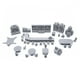 thumbnail image 1 of Set de muebles para taberna, bar, EnderToys, miniaturas impresas en 3D de 28 mm, 1 of 7