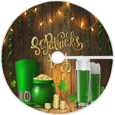 st patricks day tree skirt