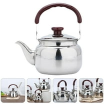 WRISTBIQUE Portable Stainless Steel Tea Kettle with Powerful Whistling Sound