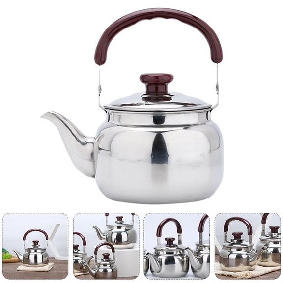 WRISTBIQUE Portable Stainless Steel Tea Kettle with Powerful Whistling Sound