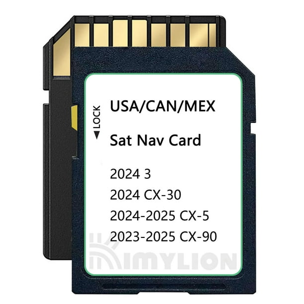 Tarjeta SD de navegación compatible con 2024 CX-30/3, CX-5, CX-90