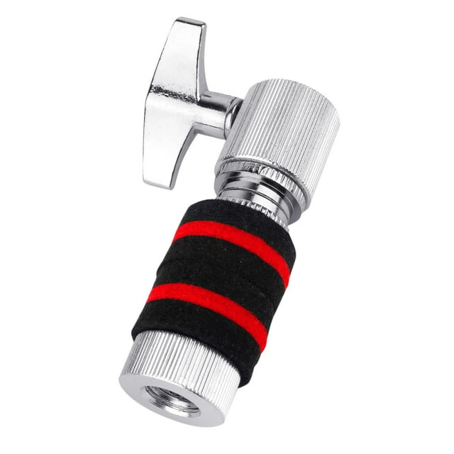 Decodeary Drum Hi Hat Accessory gold Attachment Stand Fits High More Stable Hat Silver Height:7.5cm