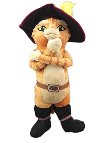 Plush Doll Baby Shrek Puss N Boots Cat 