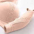thumbnail image 6 of Sokhug Bras for Women Printing Gathered Together Large Size Daily Underwear, 6 of 7