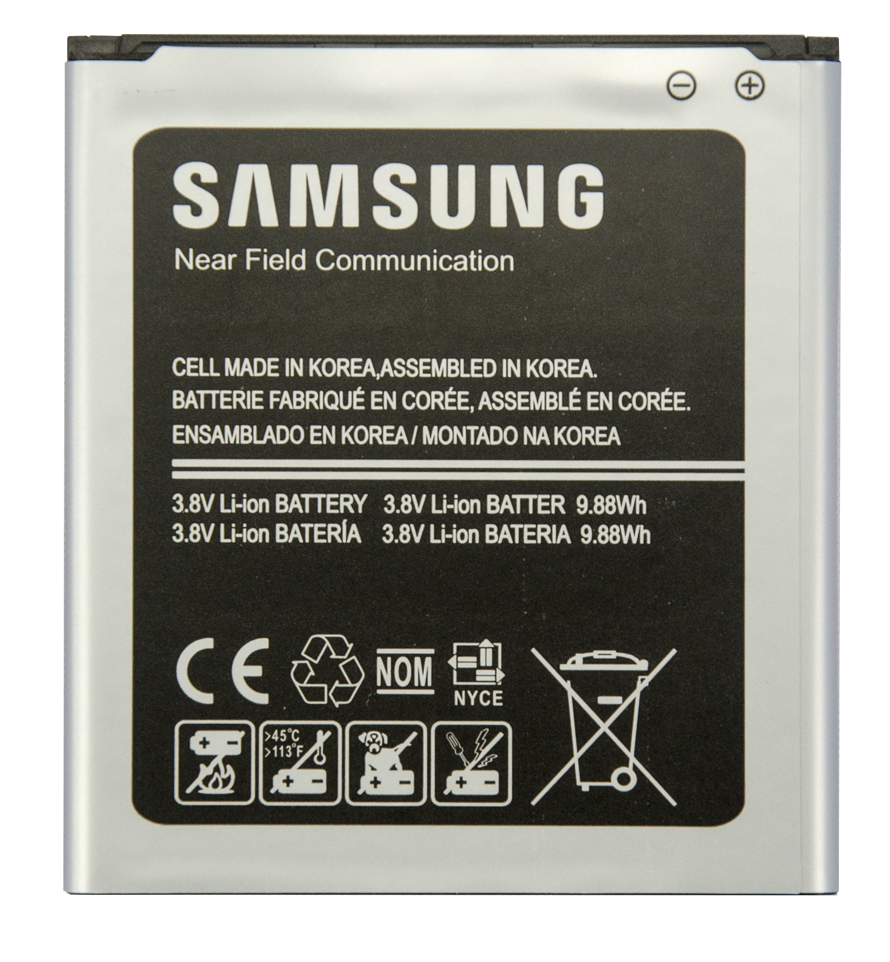 snorkel arm Gelovige Replacement Battery for Samsung Galaxy S4 Phone - 2600mAh - Walmart.com